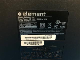 element 39 inch class led
